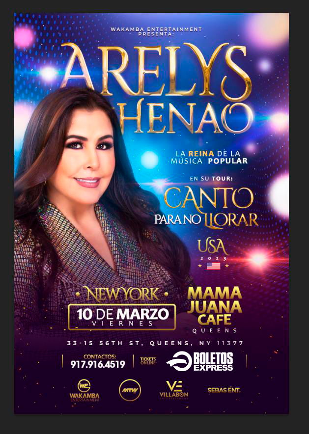 ARELYS HENAO Tickets ExpressTix