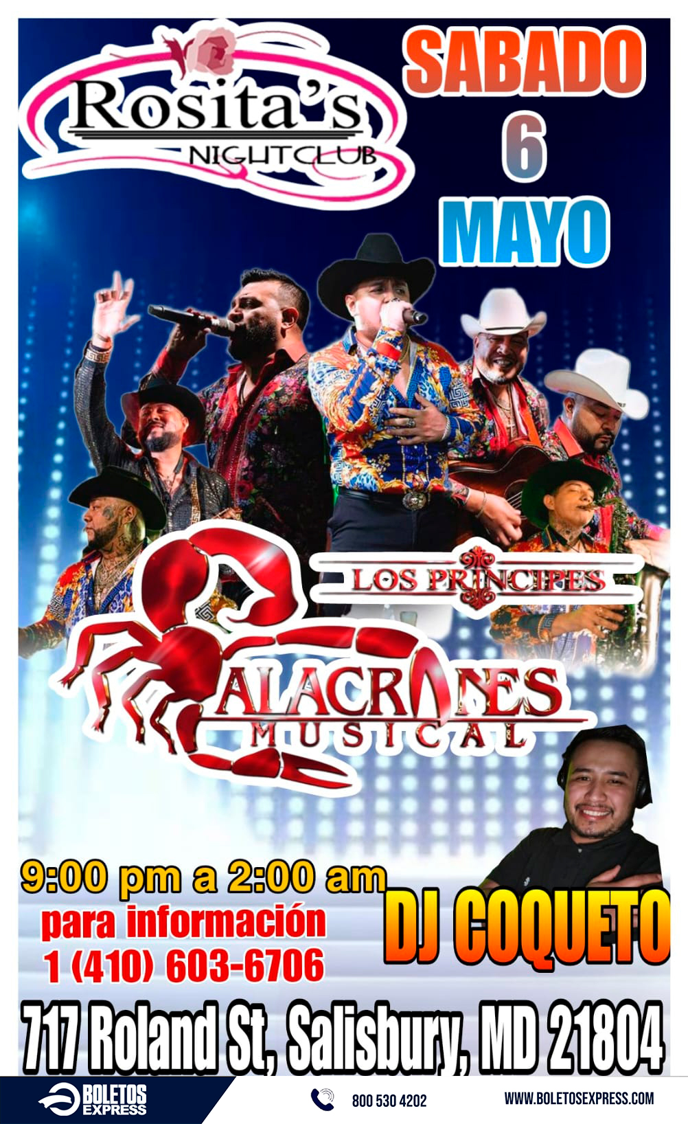 LOS PRINCIPES ALACRANES MUSICAL Tickets ExpressTix